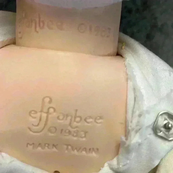 HOST PICK!!! Vintage Mark Twain Doll with  tag - Picture 10 of 16